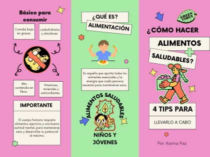 alimentos saludables vs no saludables para niños