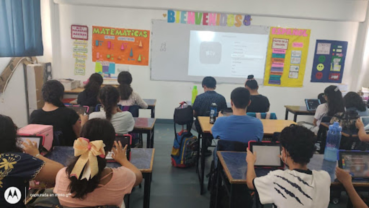 Estudiantes de primaria participan en Mock Test