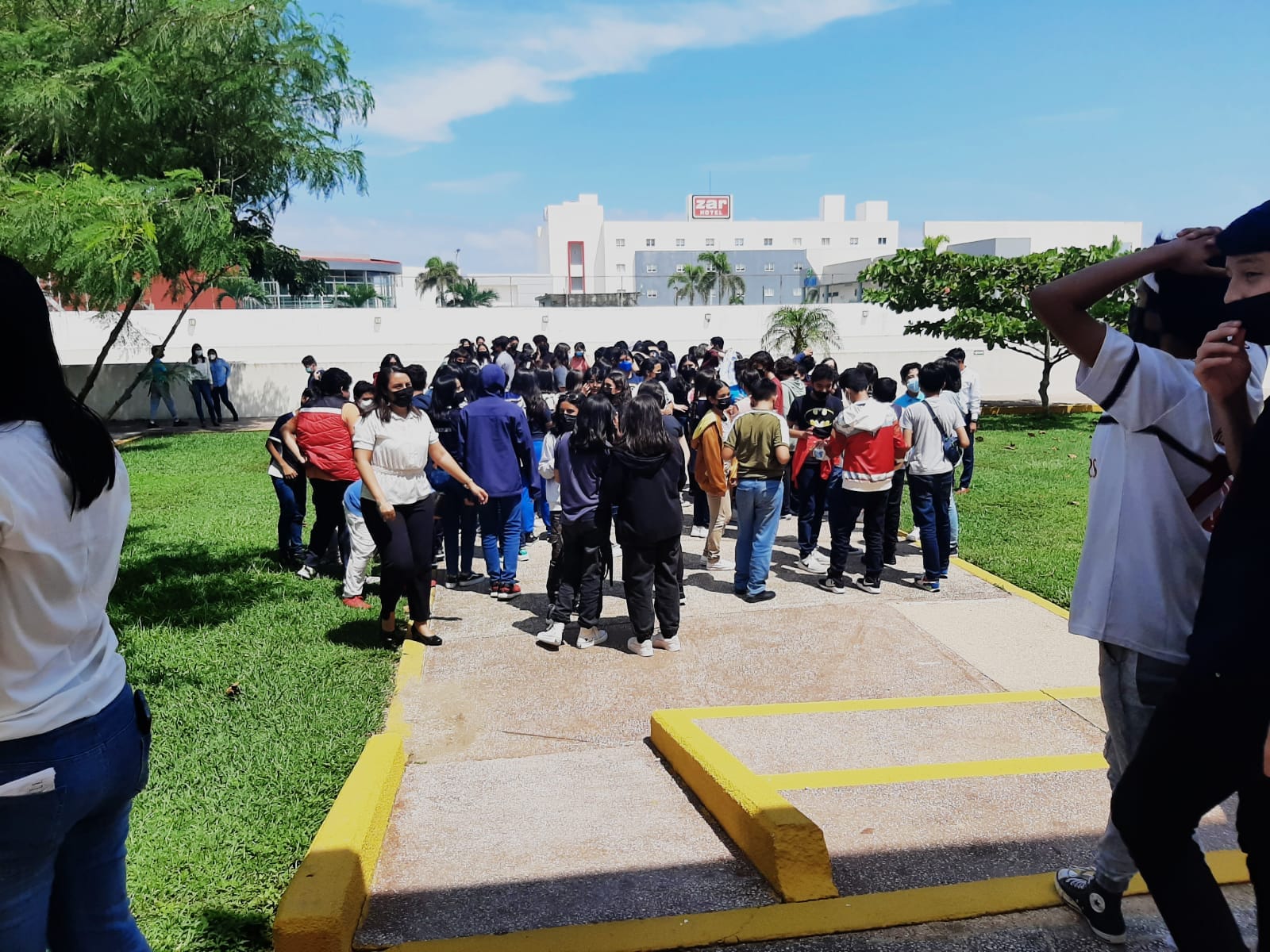 CSA Coatzacoalcos participa en el simulacro nacional de sismo