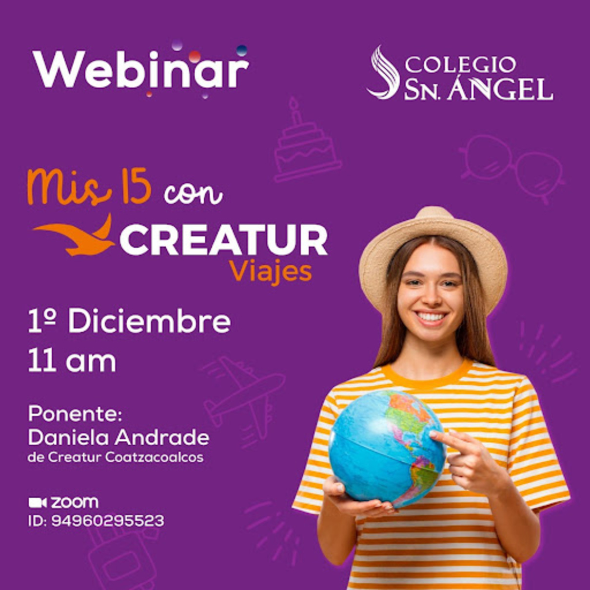 Webinar online: “Mis XV con CREATUR” 