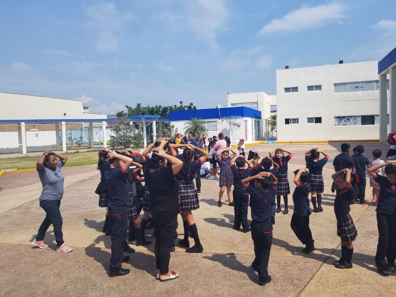 Alumnos de primaria.