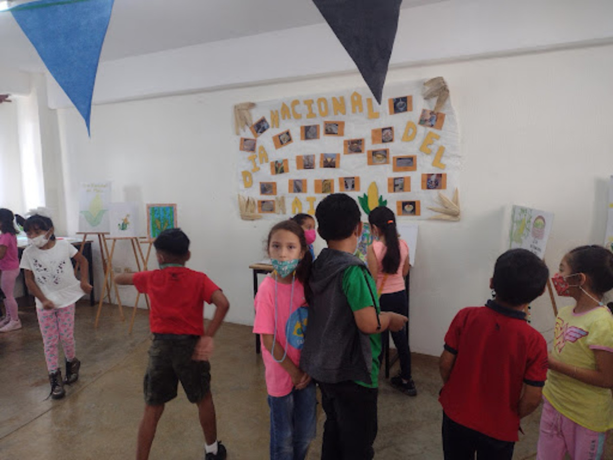 Día Nacional del Maíz en Colegio Sn Ángel Coatzacoalcos.
