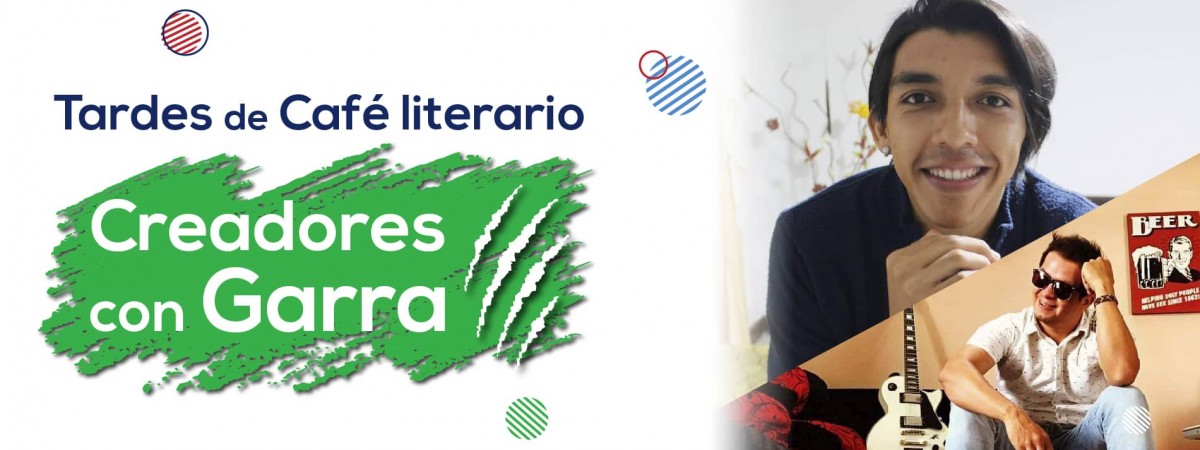 Café Literario Creadores con Garra - Cuentos para la paz Slider