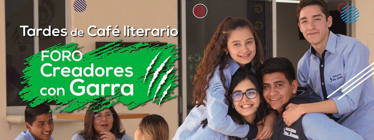 Café Literario - Creadores con Garra: Dirigido por alumnos de bachillerato