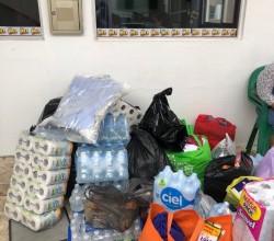 Entrega de víveres para damnificados de Acapulco Entrega de víveres para damnificados de Acapulco