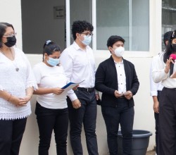  CSA Coatzacoalcos recibe la primavera en su Jardín de la Salud