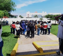 CSA Coatzacoalcos participa en el simulacro nacional de sismo