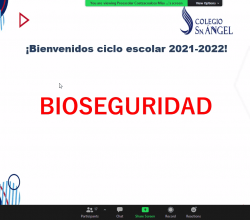 Sesión informativa del comité de bioseguridad Sesión informativa del comité de bioseguridad