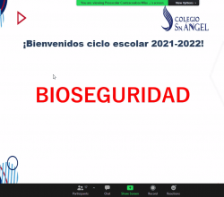 Sesión informativa del comité de bioseguridad 