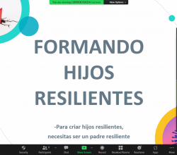 Webinar Formar hijos resilientes Webinar Formar hijos resilientes