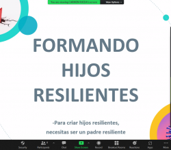 Webinar Formar hijos resilientes