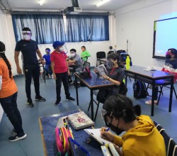 Regreso seguro de niveles Secundaria y Bachillerato en Colegio Sn Ángel 